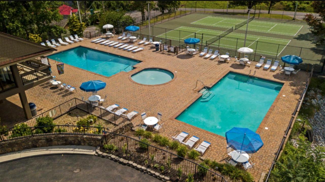 Woodhaven - Private - 3 Suites - Gorgeous Views - 3 Pools - Gamerm - Hottub - Lots Of Bears ガトリンバーグ エクステリア 写真